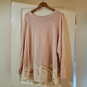 Women's plus sweater